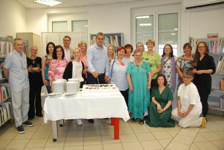 60 let Kosovelove knjižnice Sežana; Vir: Občina Sežana